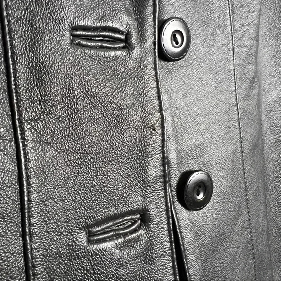 East 5th Vintage Genuine Leatherer Blazer Jacket - Picture 3 of 7